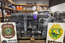 Apreensão de mais de 520 quilos de maconha em Foz do Iguaçu termina com dois presos