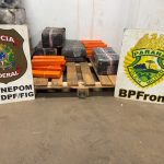 Imagem relativa a BPFRON e Polícia Federal apreendem 88,9 quilos de maconha em Foz do Iguaçu