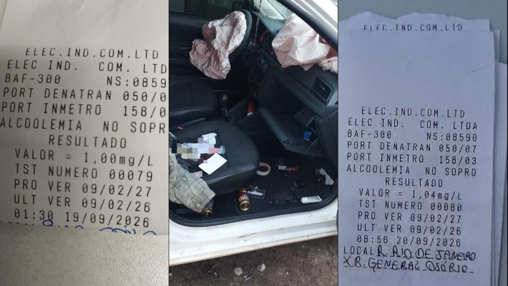 Imagem referente a Bebida e direção: Cascavel registra quatro prisões e cinco autuações por embriaguez ao volante
