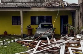 Quatro pessoas estão desaparecidas no RS após temporal
