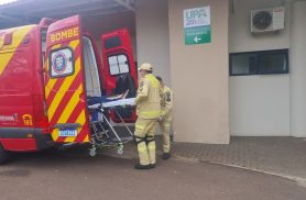 Menina de 14 anos cai em bueiro e é socorrida às margens da PR-486, em Cascavel