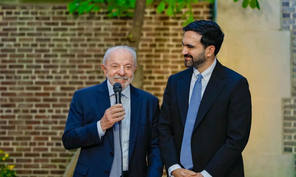 Imagem referente a Nos EUA, Lula se reúne com prefeito de Nova York e presidente uruguaio