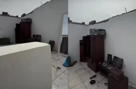 Morador de Pelotas mostra nas redes estragos causados por tempestade