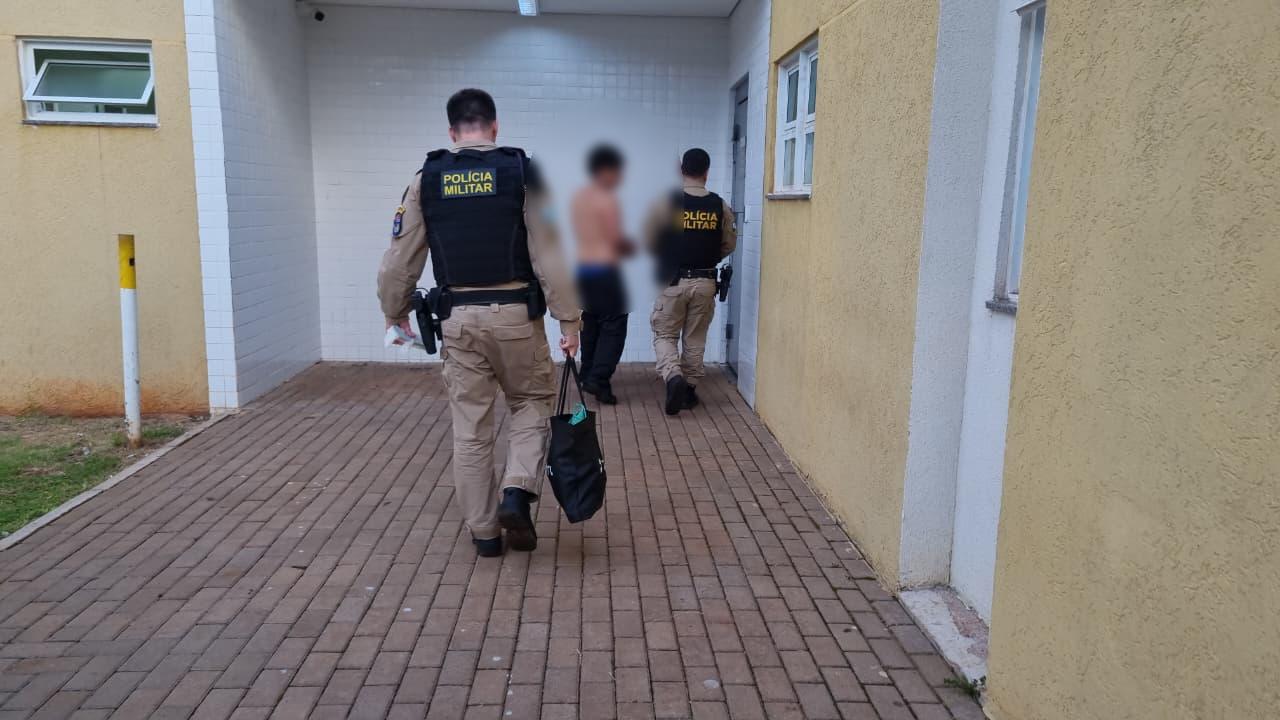 Furto em Cascavel: homem é preso pela PM após furtar whisky no Parque Verde