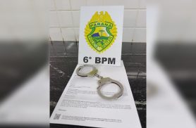 Procurado pela justiça é preso e encaminhado à Cadeia Pública de Cascavel