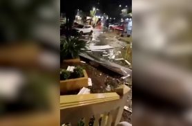 Imagens de destruição: ventos devastadores chegam a 125 km/h em Apucarana