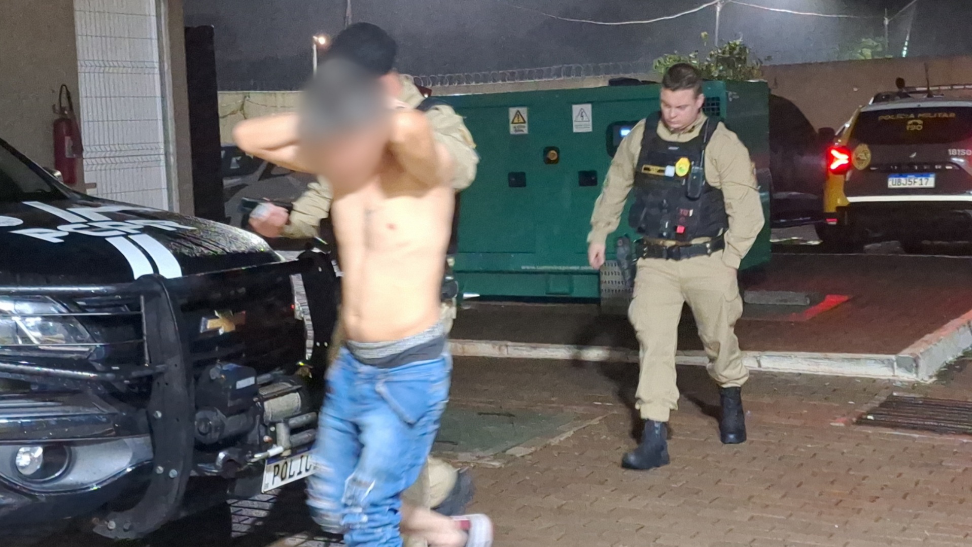 Mulher relata agressão do companheiro durante ocorrência no Bairro Interlagos