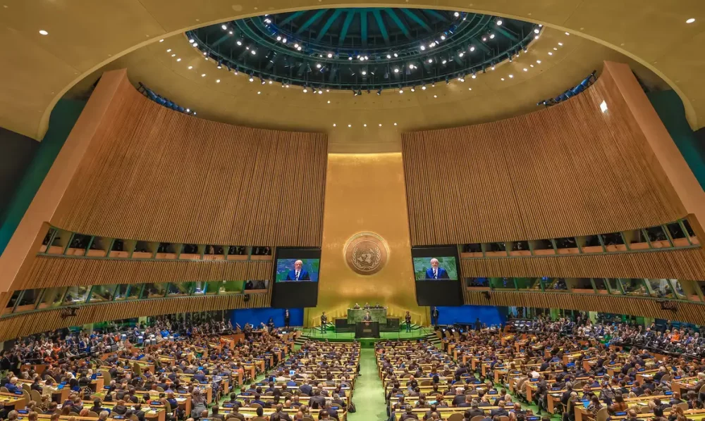 Lula discursa nesta terça-feira na Assembleia Geral da ONU Imagem referente a Lula discursa nesta terça-feira na Assembleia Geral da ONU