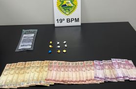 Homem é preso por tráfico de drogas durante cumprimento de mandado em Santa Helena