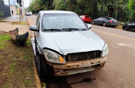 Celta se envolve em acidente de trânsito no bairro São Cristóvão Celta se envolve em acidente de trânsito no bairro São Cristóvão