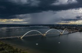 Defesa Civil emite alerta de tempestade e rajadas de vento no DF