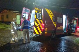 Mulher fica ferida após sofrer queda no bairro Presidente em Cascavel