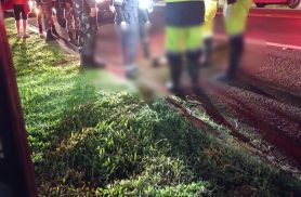 Acidente na BR-277 em Matelândia deixa homem morto após atropelamento por táxi