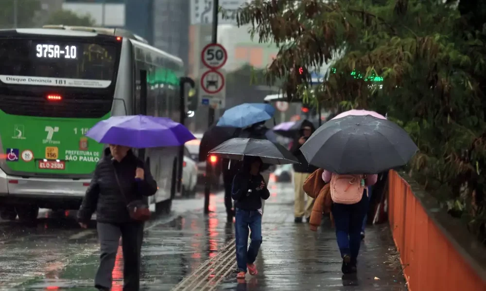 Sudeste pode ter grande volume de chuva nesta quarta-feira Imagem referente a Sudeste pode ter grande volume de chuva nesta quarta-feira
