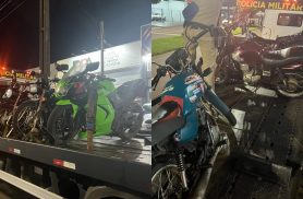Operação do GOTran recolhe nove motocicletas e registra 171 autuações em Cascavel