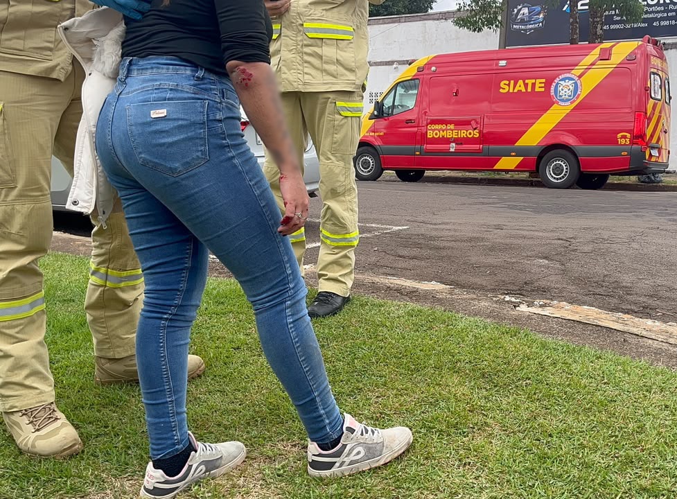 Acidente em Cascavel mobiliza Siate no bairro Parque São Paulo