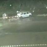 Imagem relativa a Imagens mostram acidente que matou motoboy que casaria em menos de 15 dias