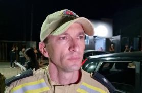 "Laceração no joelho": bombeiro dá detalhes do acidente na Avenida das Torres, em Cascavel