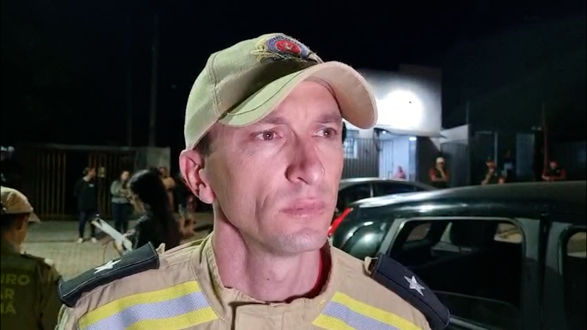 “Laceração no joelho”: bombeiro dá detalhes do acidente na Avenida das Torres, em Cascavel