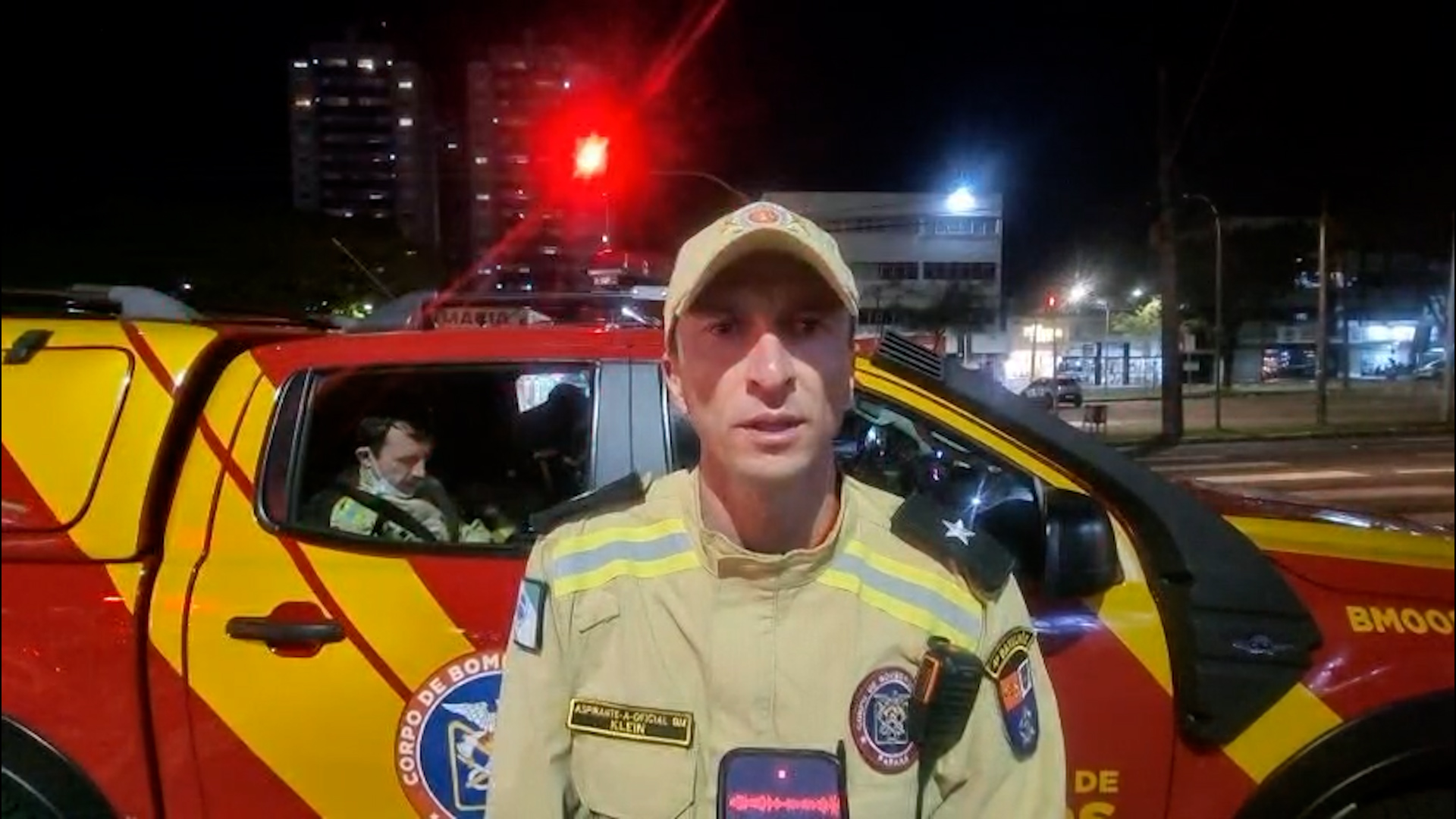 “Contusão e dor”: bombeiro detalha acidente onde idoso ficou ferido no centro de Cascavel