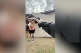 Vídeo registra abordagem da Guarda após agressão contra mulher; Rapaz deu "mata-leão na ex" em Cascavel