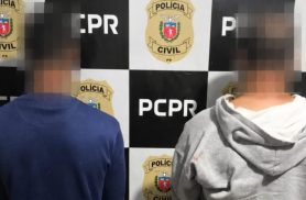 Polícia prende dois homens investigados por roubar e atear fogo em homem no Noroeste do Paraná