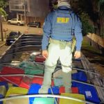 Imagem relativa a Carreta com carga de milho é abordada e PRF encontra quase 7 toneladas de maconha na BR-376