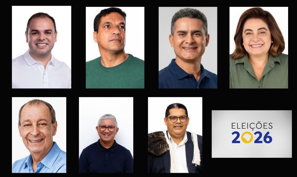 Imagem referente a Sete candidatos concorrem ao governo do Amazonas; veja quem são