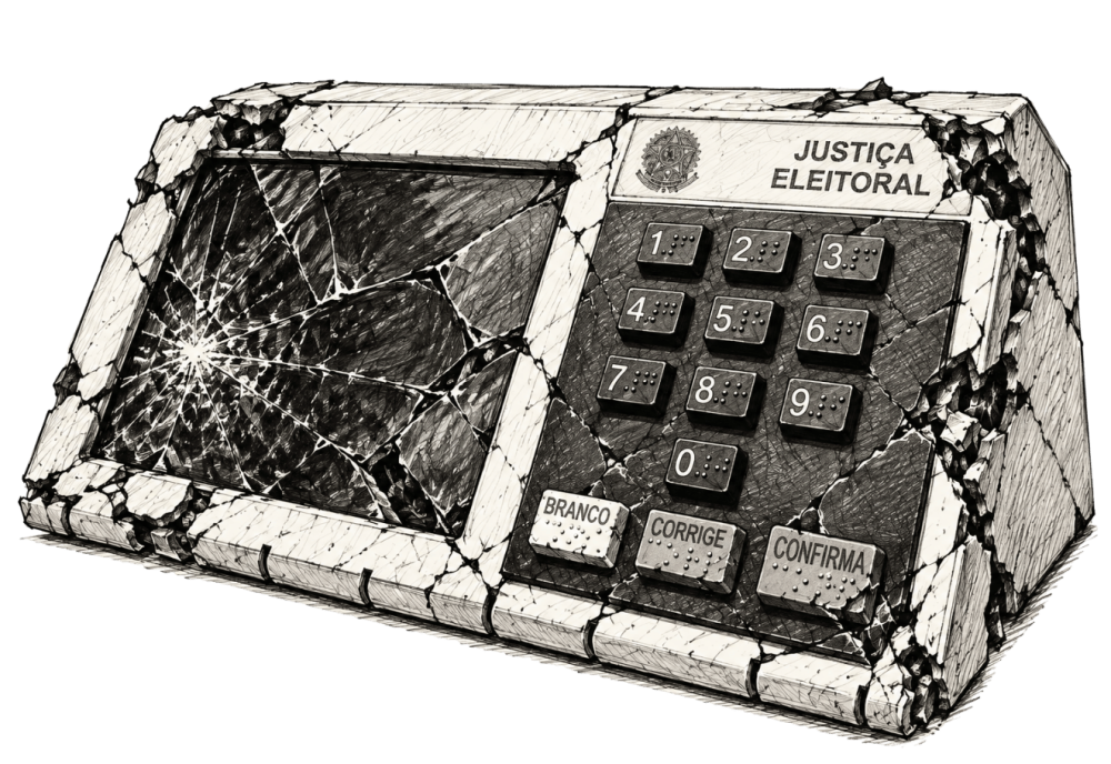 Imagem referente a Ficar em casa no dia da eleição também é votar, e no pior candidato