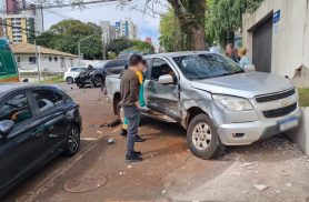 Acidente entre SW4 e S10 deixa vítimas na região central de Cascavel