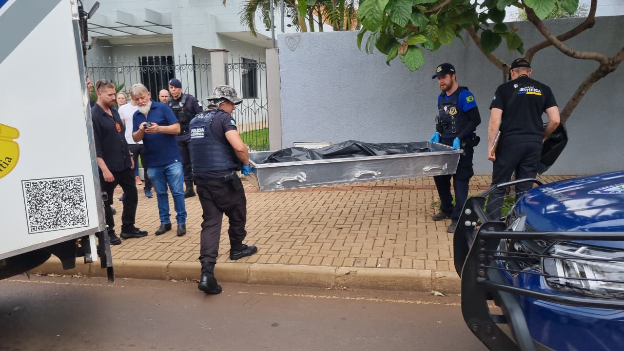 Corpo de homem morto em confronto com a Guarda é encaminhado ao IML em Cascavel
