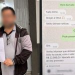 Imagem relativa a Alerta de golpe! Morador de Curitiba perde mais de R$ 7 mil para falso advogado e lamenta: “Contas para pagar”