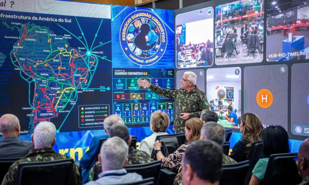 Exército simula defesa cibernética no Brasil às vésperas da eleição Imagem referente a Exército simula defesa cibernética no Brasil às vésperas da eleição