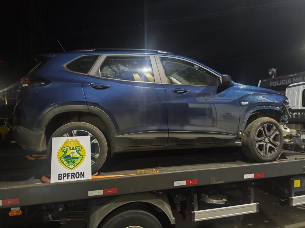 Imagem referente a Polícia Militar recupera Chevrolet Tracker furtado em oficina de Umuarama
