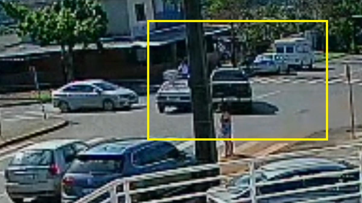 Gravação em áudio e vídeo mostra batida entre quatro veículos no Periolo em Cascavel