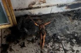 “Graças a Deus! Deus é bom! Não queimou nada”, diz morador após incêndio