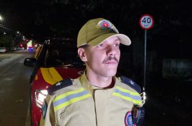 "Caiu de cabeça": bombeiro detalha estado do homem que caiu de uma árvore de abacate em Cascavel