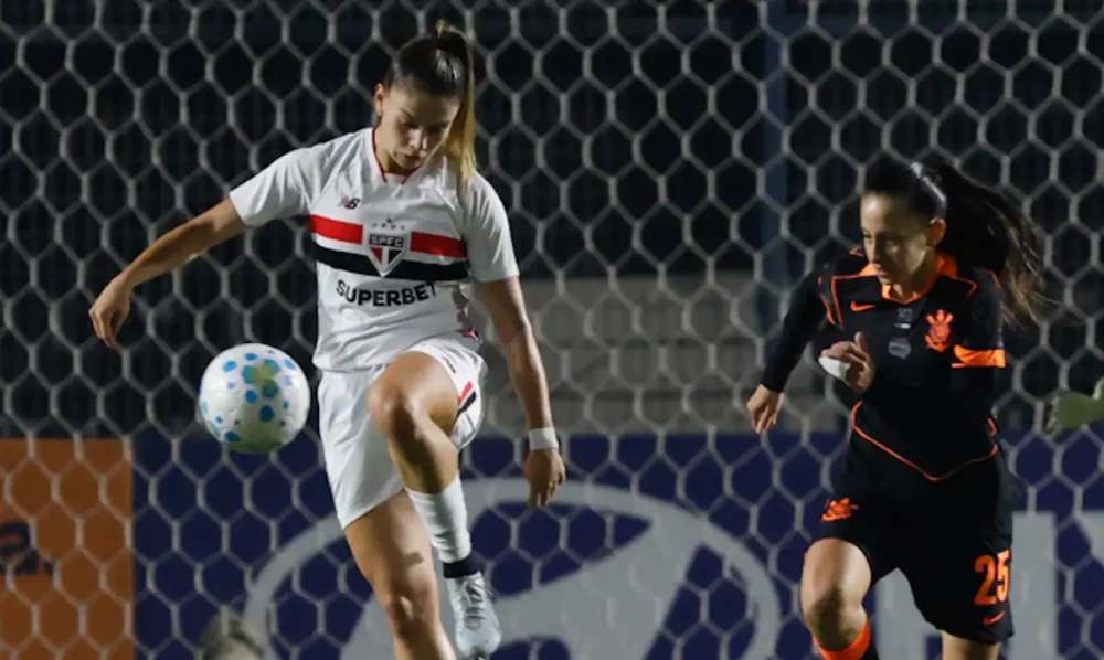Imagem referente a Brasileiro Feminino: Corinthians x São Paulo sustenta força paulista