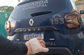Violência doméstica em Cascavel termina com criança usada como escudo e agressor fugindo