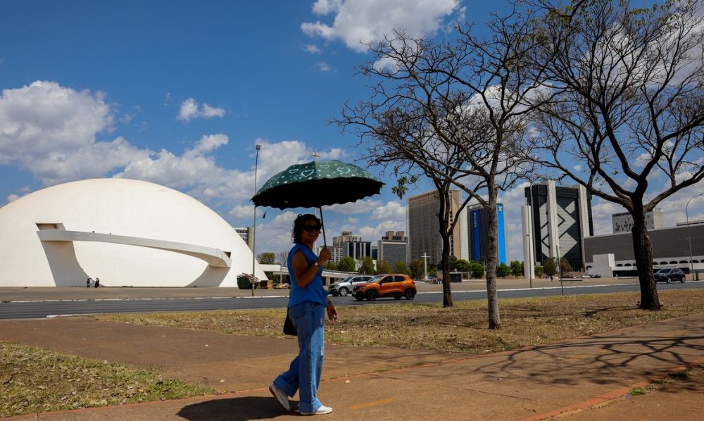 Imagem referente a Inmet: calor acima da média e chuvas irregulares devem marcar outubro