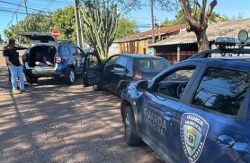 Suspeitos de furto são presos pela Guarda Municipal durante abordagem em Cascavel