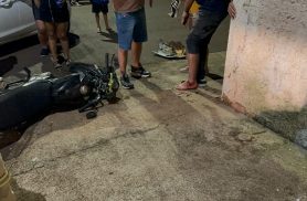 Siate é acionado para atender acidente de trânsito na Rua Silverstone, no Bairro Interlagos