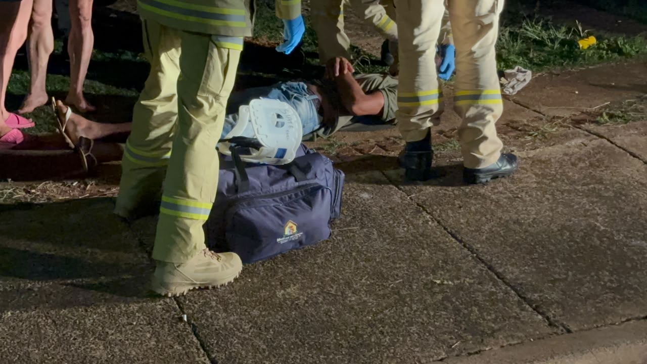 Agressão em Cascavel: homem de 50 anos fica ferido no Bairro Riviera