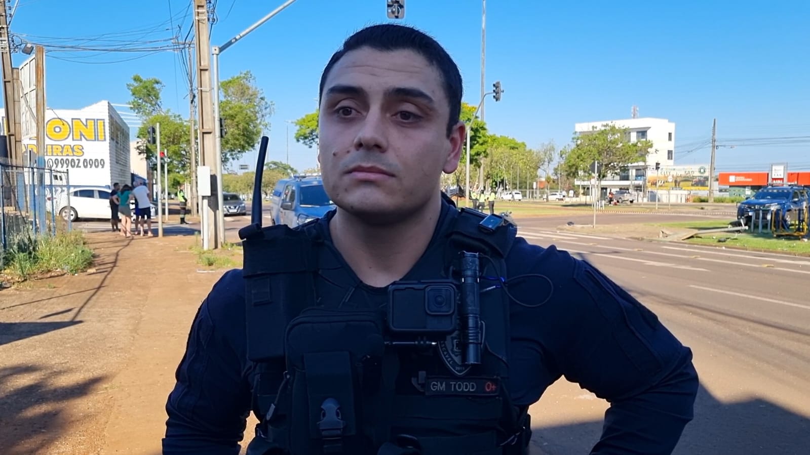 GM comenta acidente que terminou com a morte do agente Branco