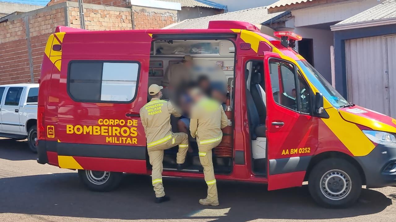 Criança cai e fica ferida durante brincadeira no 14 de Novembro