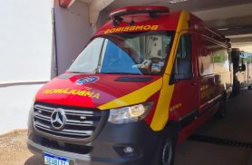Casal fica ferido em acidente de trânsito no Coqueiral