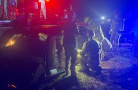 Grave acidente deixa condutor embriagado e preso às ferragens na BR-277