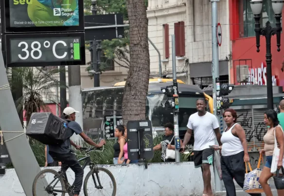 Inmet faz alerta para onda de calor em oito estados do país