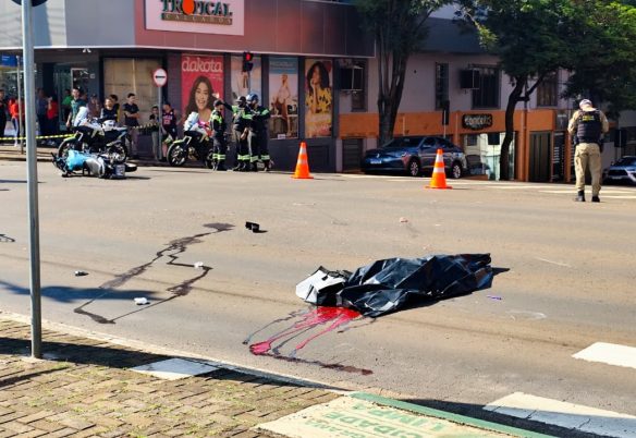 Identificada mulher que morreu em acidente entre moto e ônibus: Liliane de Carvalho
