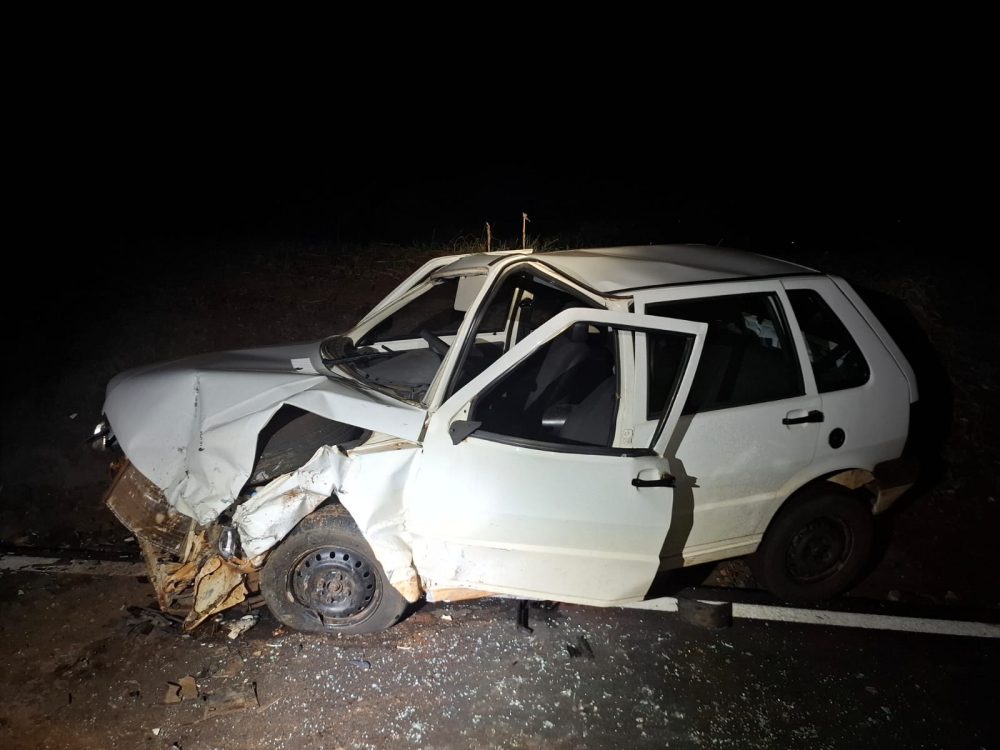 Imagem referente a Acidente na PR-471 em Três Barras do Paraná deixa três pessoas feridas